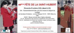 Fête de la Saint-Hubert à Villers-la-Ville