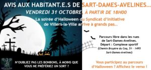 Soirée Halloween du Syndicat d'Initiative
